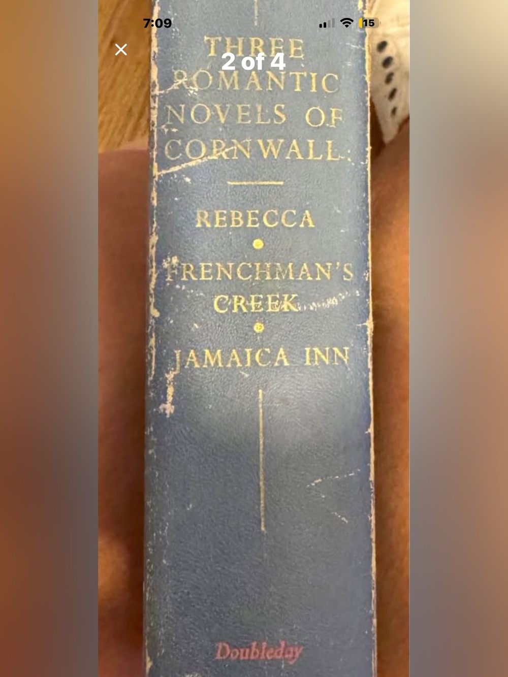 1942 Three Romantic Novels Of Cornwall: Rebecca•Frenchmen’s Creek•Jamaica Inn